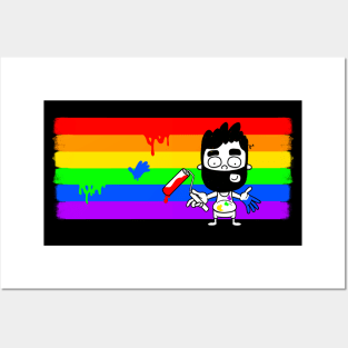 Pocket Gay Painting Pride Posters and Art